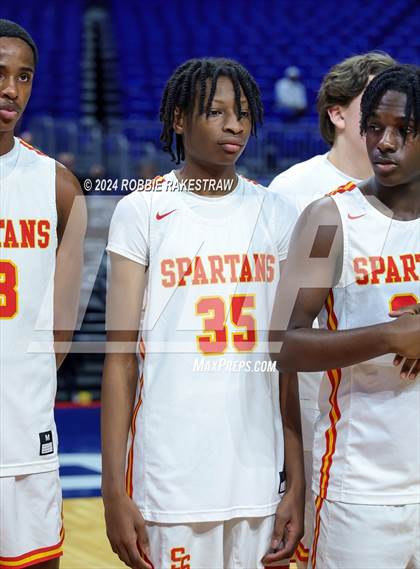 Thumbnail 1 in Oak Cliff Faith Family Academy @ Stafford (UIL 4A Basketball Semifinal Medal Ceremony) photogallery.