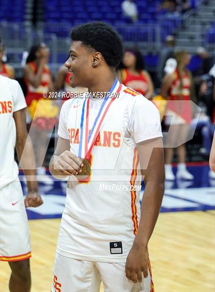 Thumbnail 3 in Oak Cliff Faith Family Academy @ Stafford (UIL 4A Basketball Semifinal Medal Ceremony) photogallery.