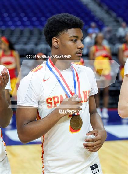 Thumbnail 1 in Oak Cliff Faith Family Academy @ Stafford (UIL 4A Basketball Semifinal Medal Ceremony) photogallery.