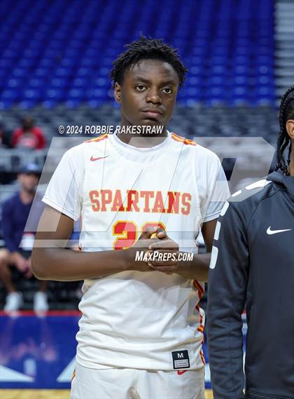 Thumbnail 2 in Oak Cliff Faith Family Academy @ Stafford (UIL 4A Basketball Semifinal Medal Ceremony) photogallery.