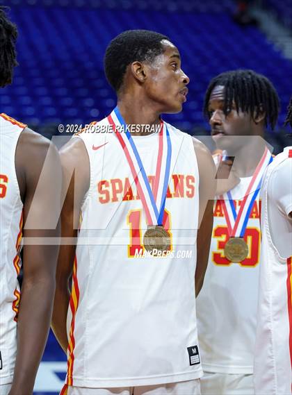 Thumbnail 1 in Oak Cliff Faith Family Academy @ Stafford (UIL 4A Basketball Semifinal Medal Ceremony) photogallery.