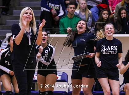 Thumbnail 1 in Churchill vs. Clark (UIL 6A Regional Final) photogallery.