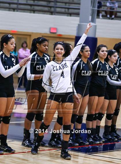 Thumbnail 1 in Churchill vs. Clark (UIL 6A Regional Final) photogallery.