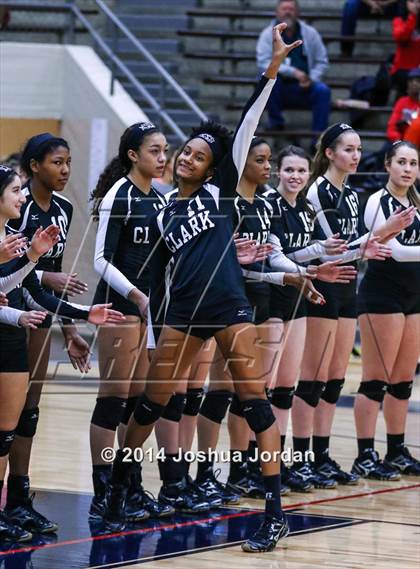 Thumbnail 2 in Churchill vs. Clark (UIL 6A Regional Final) photogallery.