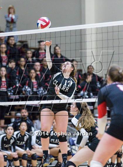 Thumbnail 1 in Churchill vs. Clark (UIL 6A Regional Final) photogallery.