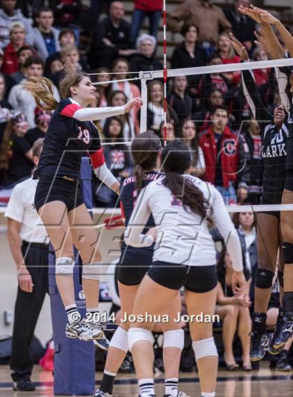 Thumbnail 3 in Churchill vs. Clark (UIL 6A Regional Final) photogallery.