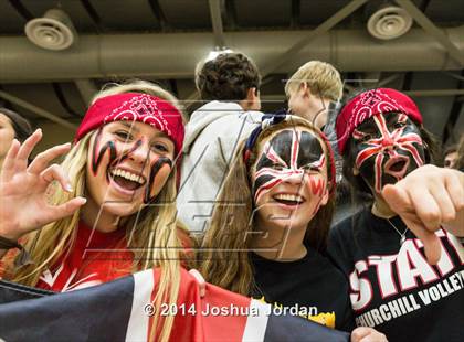Thumbnail 2 in Churchill vs. Clark (UIL 6A Regional Final) photogallery.