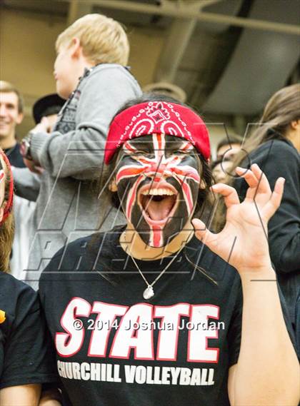 Thumbnail 1 in Churchill vs. Clark (UIL 6A Regional Final) photogallery.