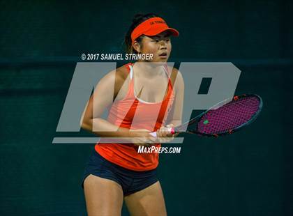 Thumbnail 1 in St.Francis vs. Los Gatos (CIF NorCal Regional Girls Tennis Championships) photogallery.