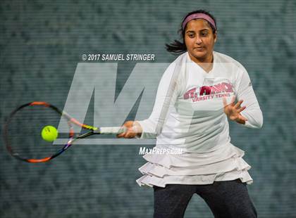 Thumbnail 2 in St.Francis vs. Los Gatos (CIF NorCal Regional Girls Tennis Championships) photogallery.