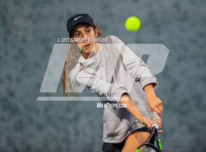 Thumbnail 2 in St.Francis vs. Los Gatos (CIF NorCal Regional Girls Tennis Championships) photogallery.