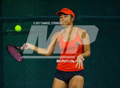 Thumbnail 3 in St.Francis vs. Los Gatos (CIF NorCal Regional Girls Tennis Championships) photogallery.