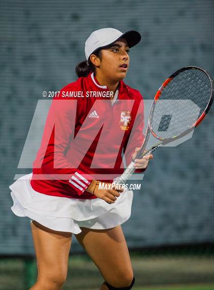 Thumbnail 1 in St.Francis vs. Los Gatos (CIF NorCal Regional Girls Tennis Championships) photogallery.