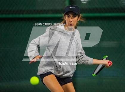 Thumbnail 3 in St.Francis vs. Los Gatos (CIF NorCal Regional Girls Tennis Championships) photogallery.