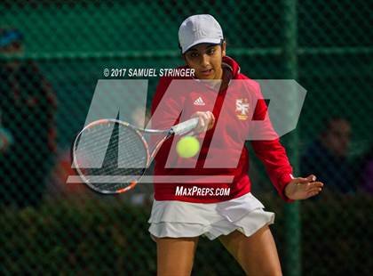 Thumbnail 2 in St.Francis vs. Los Gatos (CIF NorCal Regional Girls Tennis Championships) photogallery.