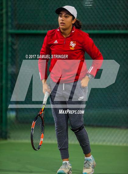 Thumbnail 2 in St.Francis vs. Los Gatos (CIF NorCal Regional Girls Tennis Championships) photogallery.