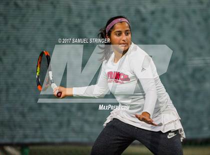 Thumbnail 3 in St.Francis vs. Los Gatos (CIF NorCal Regional Girls Tennis Championships) photogallery.