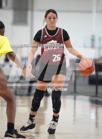 Thumbnail 2 in Memorial vs Clear Creek (Texas Association of Basketball Coaches Showcase) photogallery.
