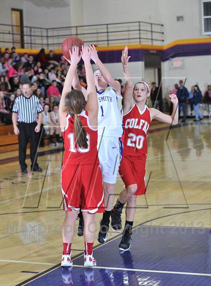 Thumbnail 3 in Ladysmith vs. Colfax photogallery.