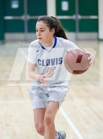 Thumbnail 1 in Clovis vs. St. Joseph Notre Dame (Miramonte Showcase) photogallery.