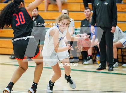 Thumbnail 2 in Clovis vs. St. Joseph Notre Dame (Miramonte Showcase) photogallery.