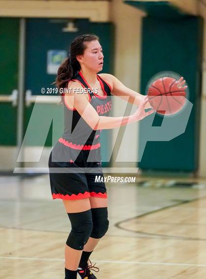 Thumbnail 2 in Clovis vs. St. Joseph Notre Dame (Miramonte Showcase) photogallery.