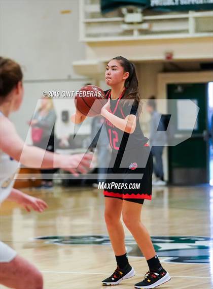 Thumbnail 3 in Clovis vs. St. Joseph Notre Dame (Miramonte Showcase) photogallery.