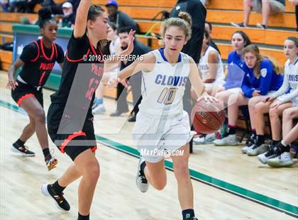 Thumbnail 2 in Clovis vs. St. Joseph Notre Dame (Miramonte Showcase) photogallery.