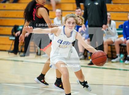 Thumbnail 3 in Clovis vs. St. Joseph Notre Dame (Miramonte Showcase) photogallery.
