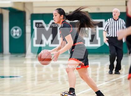 Thumbnail 2 in Clovis vs. St. Joseph Notre Dame (Miramonte Showcase) photogallery.