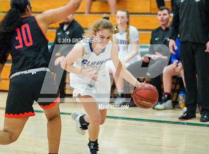 Thumbnail 1 in Clovis vs. St. Joseph Notre Dame (Miramonte Showcase) photogallery.
