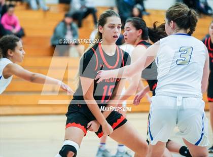 Thumbnail 3 in Clovis vs. St. Joseph Notre Dame (Miramonte Showcase) photogallery.