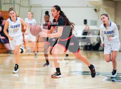 Thumbnail 1 in Clovis vs. St. Joseph Notre Dame (Miramonte Showcase) photogallery.