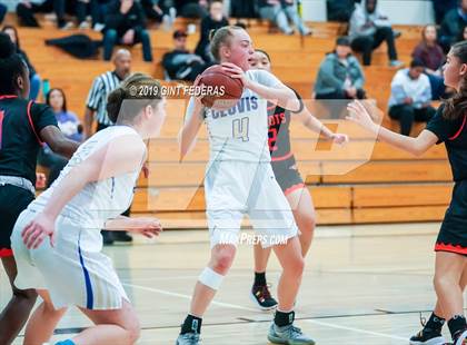 Thumbnail 3 in Clovis vs. St. Joseph Notre Dame (Miramonte Showcase) photogallery.