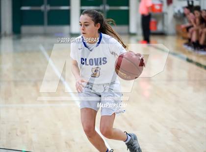 Thumbnail 3 in Clovis vs. St. Joseph Notre Dame (Miramonte Showcase) photogallery.