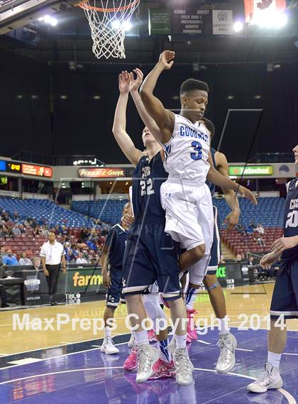 Thumbnail 1 in Capital Christian vs. Central Catholic (CIF SJS D5 Final) photogallery.