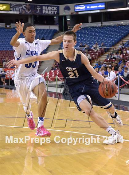 Thumbnail 3 in Capital Christian vs. Central Catholic (CIF SJS D5 Final) photogallery.