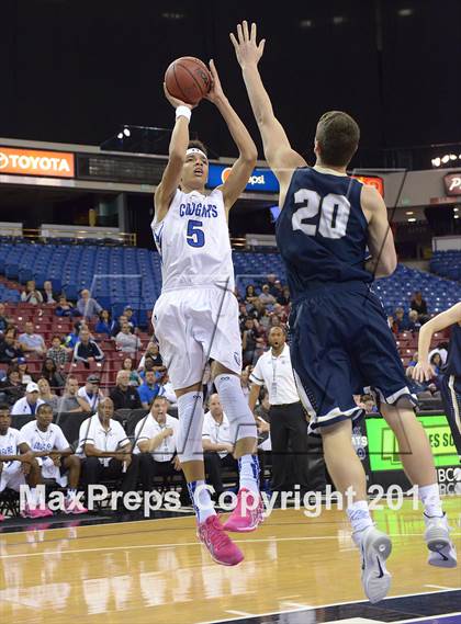 Thumbnail 1 in Capital Christian vs. Central Catholic (CIF SJS D5 Final) photogallery.