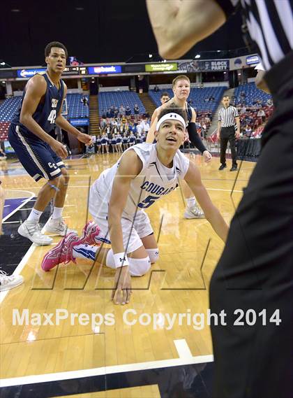 Thumbnail 3 in Capital Christian vs. Central Catholic (CIF SJS D5 Final) photogallery.