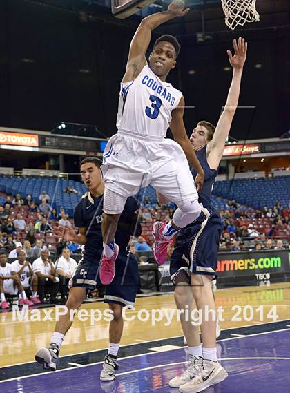 Thumbnail 3 in Capital Christian vs. Central Catholic (CIF SJS D5 Final) photogallery.