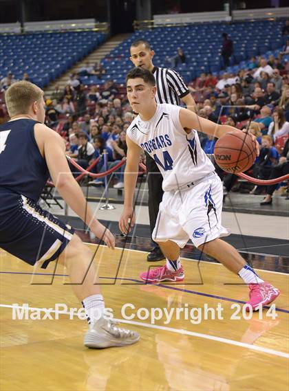 Thumbnail 3 in Capital Christian vs. Central Catholic (CIF SJS D5 Final) photogallery.