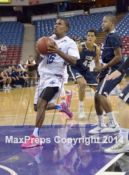 Thumbnail 1 in Capital Christian vs. Central Catholic (CIF SJS D5 Final) photogallery.