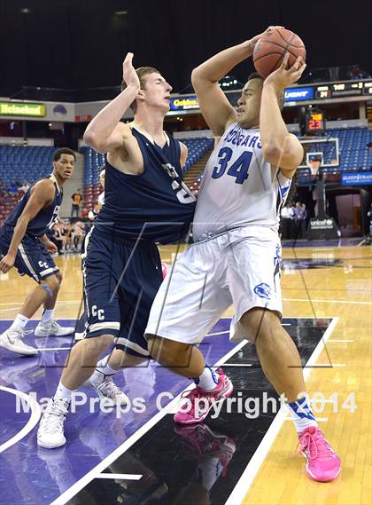 Thumbnail 2 in Capital Christian vs. Central Catholic (CIF SJS D5 Final) photogallery.