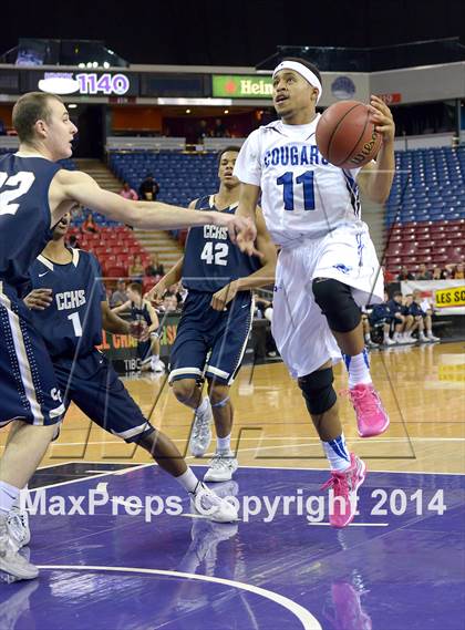 Thumbnail 3 in Capital Christian vs. Central Catholic (CIF SJS D5 Final) photogallery.
