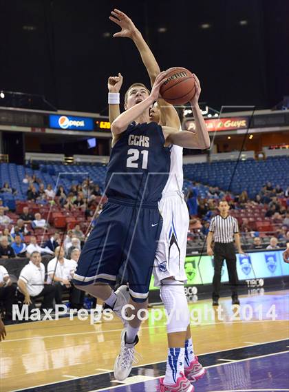Thumbnail 1 in Capital Christian vs. Central Catholic (CIF SJS D5 Final) photogallery.
