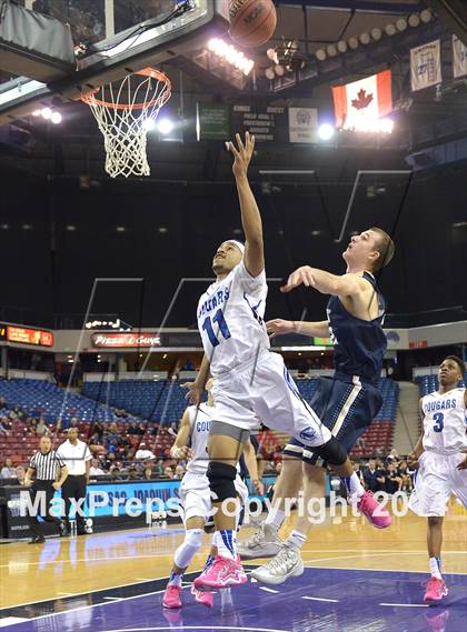 Thumbnail 1 in Capital Christian vs. Central Catholic (CIF SJS D5 Final) photogallery.