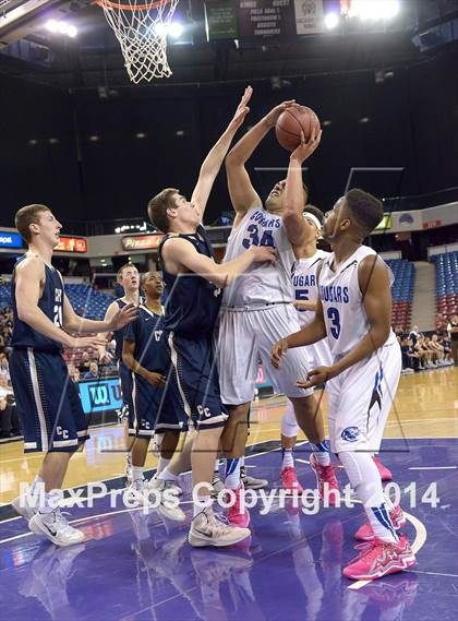 Thumbnail 1 in Capital Christian vs. Central Catholic (CIF SJS D5 Final) photogallery.
