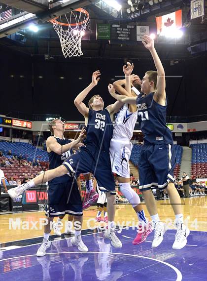 Thumbnail 1 in Capital Christian vs. Central Catholic (CIF SJS D5 Final) photogallery.
