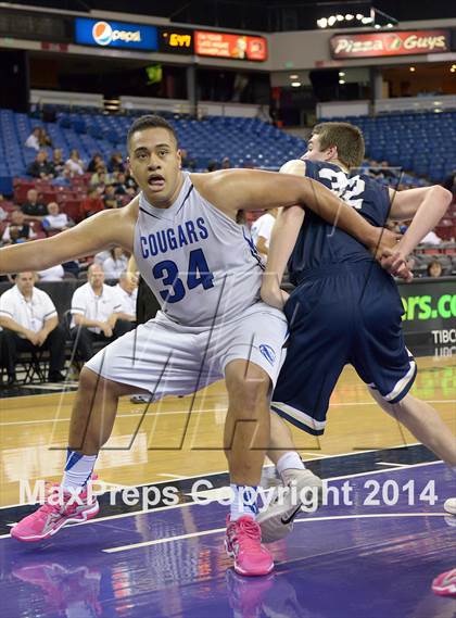 Thumbnail 1 in Capital Christian vs. Central Catholic (CIF SJS D5 Final) photogallery.