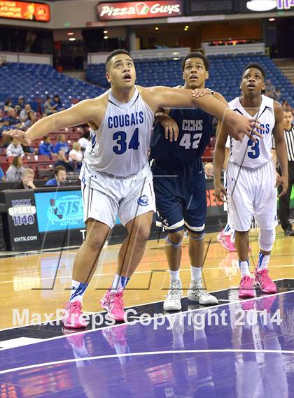 Thumbnail 3 in Capital Christian vs. Central Catholic (CIF SJS D5 Final) photogallery.